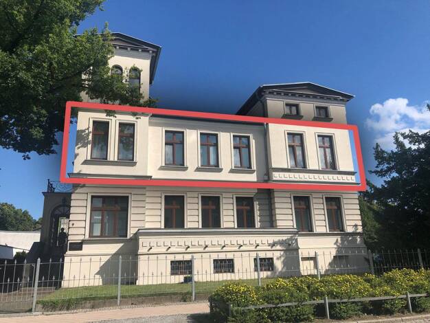 Wohnung zur Miete 1.690 € 5 Zimmer 157 m² 1. Geschoss frei ab 15.10.2026 Güstrower Straße 9 Waren Waren (Müritz) 17192
