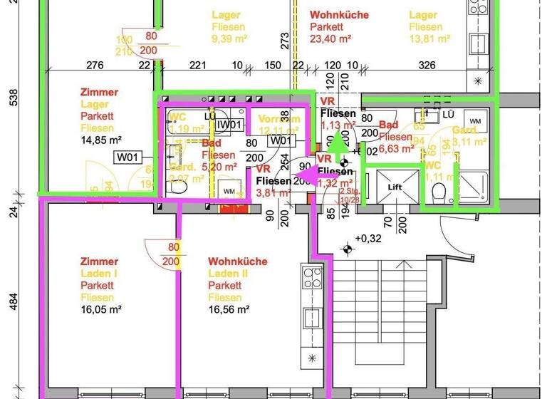 Büro zum Kauf 329.900 € 4 Zimmer 97 m² Bürofläche Wien 1160