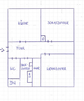 Haus zur Miete 400 € 2 Zimmer 75 m²<br/>Wohnfläche Felde Großefehn 26629