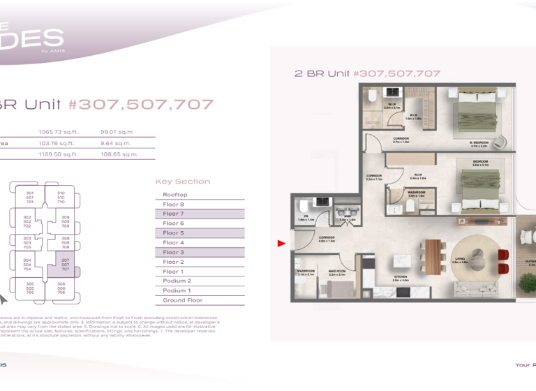 Wohnung zum Kauf - Erstbezug provisionsfrei 701.820 € 3 Zimmer 108,7 m² Dubai