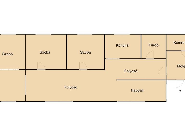 Einfamilienhaus zum Kauf 120.000 € 3 Zimmer 100 m² 2.094 m² Grundstück Galambok