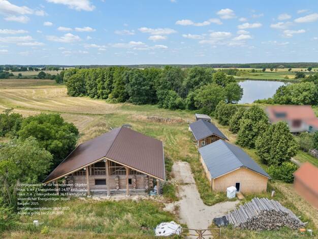 Villa zum Kauf 1.550.000 € 9 Zimmer 415 m² 6.718 m² Grundstück Zeust Friedland 15848