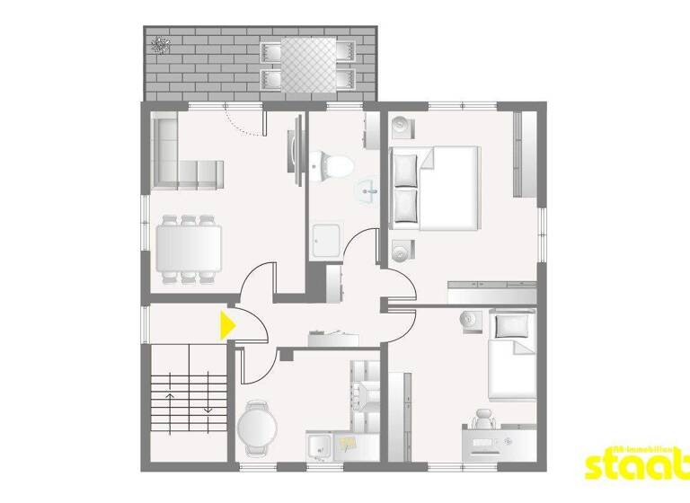 Wohnung zum Kauf 189.000 € 3 Zimmer 85 m² Kleinostheim 63801