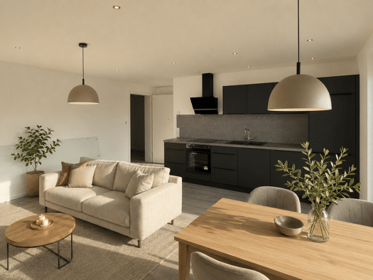 Wohnung zur Miete 940 € 2,5 Zimmer 66 m² frei ab sofort Bochingen Oberndorf am Neckar 78727