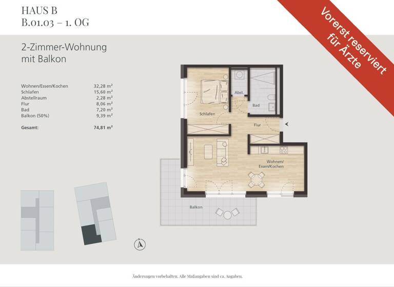Wohnung zum Kauf 365.820 € 2 Zimmer 74 m²<br/>Wohnfläche 1.<br/>Geschoss Waldshut Waldshut 79761