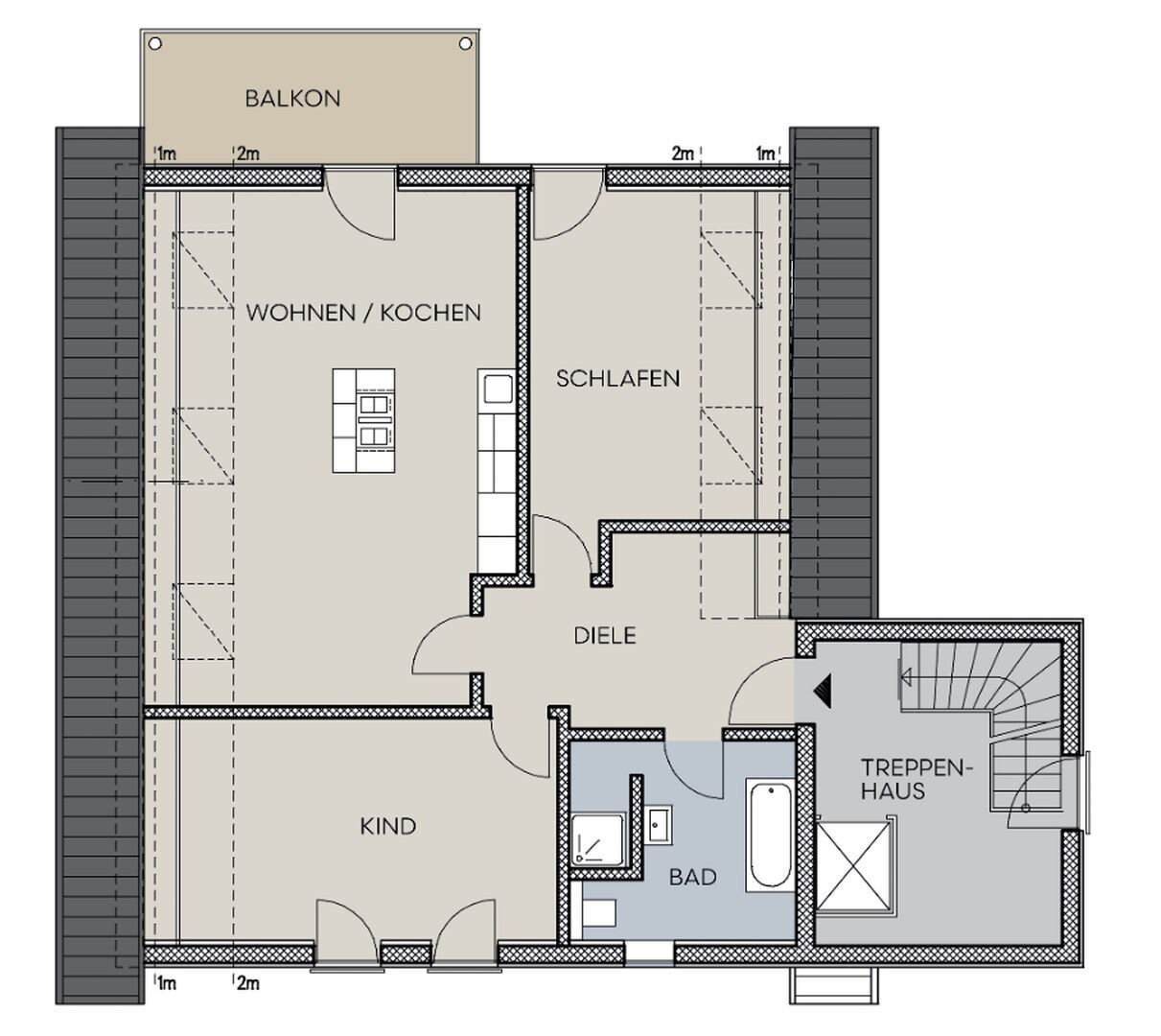 Wohnung zum Kauf provisionsfrei 483.000 € 3 Zimmer 97,4 m²<br/>Wohnfläche 2.<br/>Geschoss ab sofort<br/>Verfügbarkeit Höchstadt Höchstadt a. d. Aisch 91315