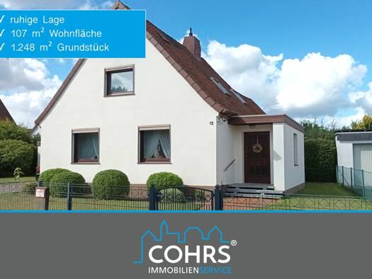 Einfamilienhaus zum Kauf provisionsfrei 212.000 € 4,5 Zimmer 107 m² 1.248 m² Grundstück Walsrode Walsrode 29664