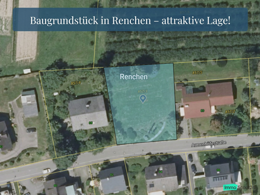 Grundstück zum Kauf provisionsfrei 315.000 € 1.276 m² Grundstück Ulm Renchen 77871