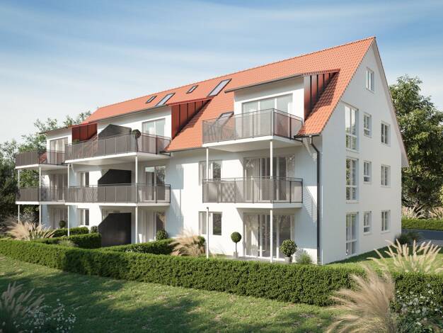 Wohnung zum Kauf - Neubau 399.000 € 4 Zimmer 91,3 m² Dachgeschoss, 3. Geschoss frei ab sofort Lindenstraße 7 Langenbeutingen Langenbeutingen 74243