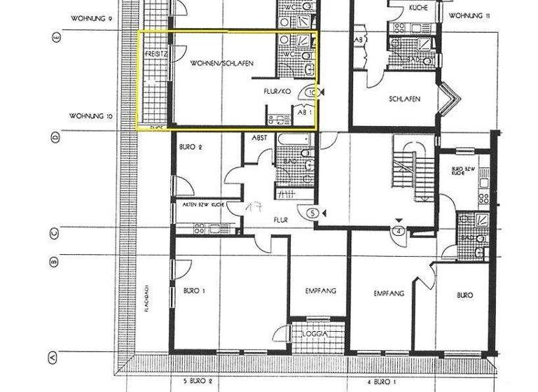 Studio zum Kauf 69.000 € 1 Zimmer 36 m² Stadtfeld Ost Magdeburg 39108