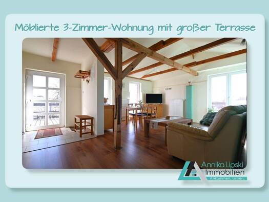 Terrassenwohnung zur Miete 650 € 3 Zimmer 59,1 m² frei ab 01.09.2026 Gerswalde 17268