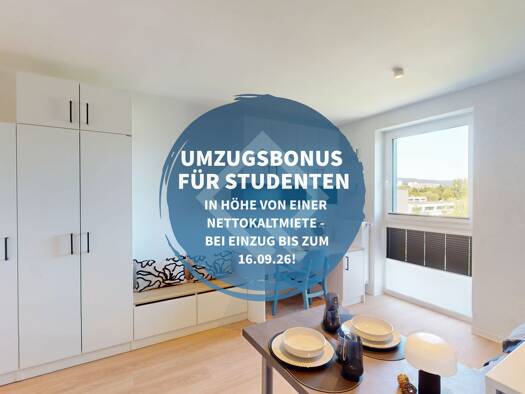 Wohnung zur Miete - Erstbezug 545 € 1 Zimmer 23,6 m² 1. Geschoss frei ab sofort Im Rad Wiesbaden Nordost 65197