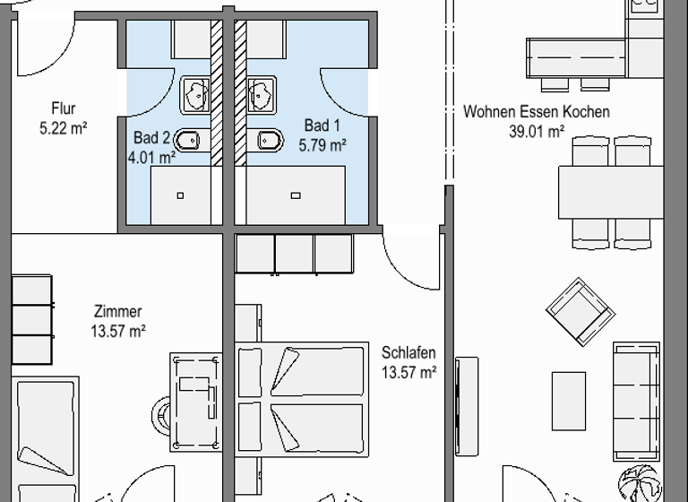 Terrassenwohnung zum Kauf provisionsfrei 388.900 € 3 Zimmer 94 m² 1. Geschoss frei ab 01.11.2026 Sontheim Sontheim an der Brenz 89567