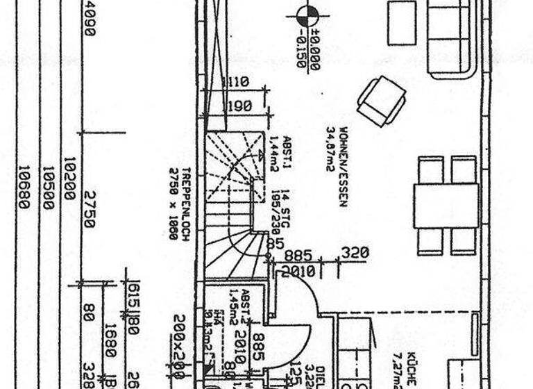 Reihenmittelhaus zum Kauf 375.000 € 4 Zimmer 142 m² 169 m² Grundstück Eichstädt Oberkrämer / Eichstädt 16727