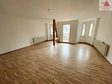 Wohnung zur Miete 662 € 4 Zimmer 118,1 m² Dachgeschoss, EG frei ab 01.06.2025 Bahnhofstraße 25 Aue 08280