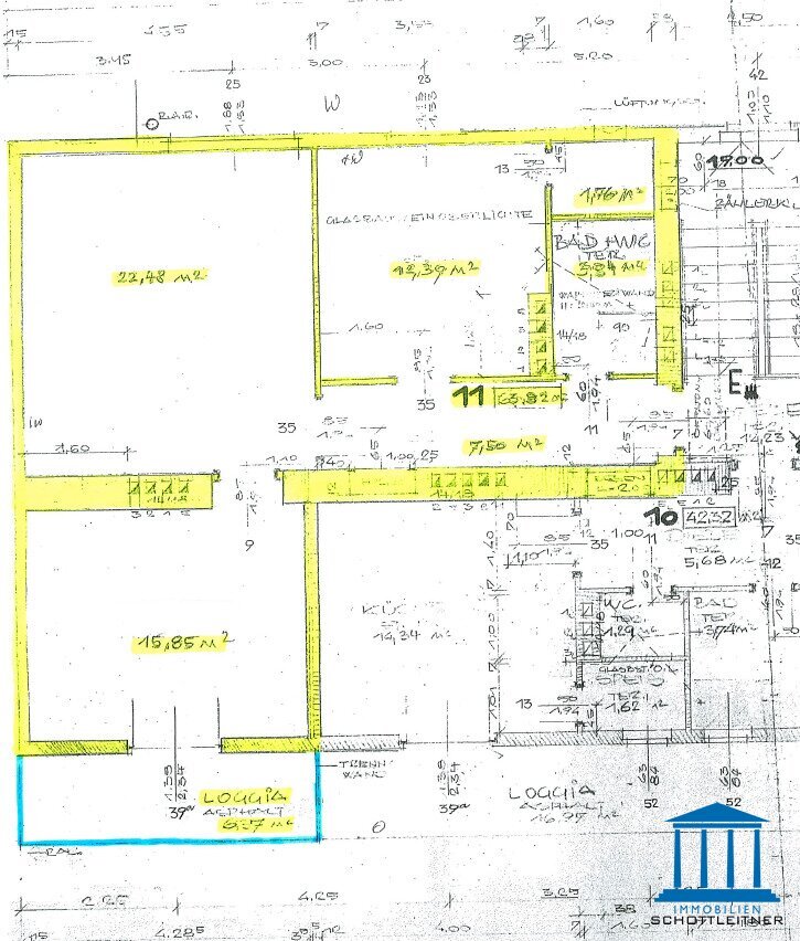 Terrassenwohnung zum Kauf 194.900 € 2 Zimmer 63,8 m²<br/>Wohnfläche 3.<br/>Geschoss Wiener Neustadt 2700