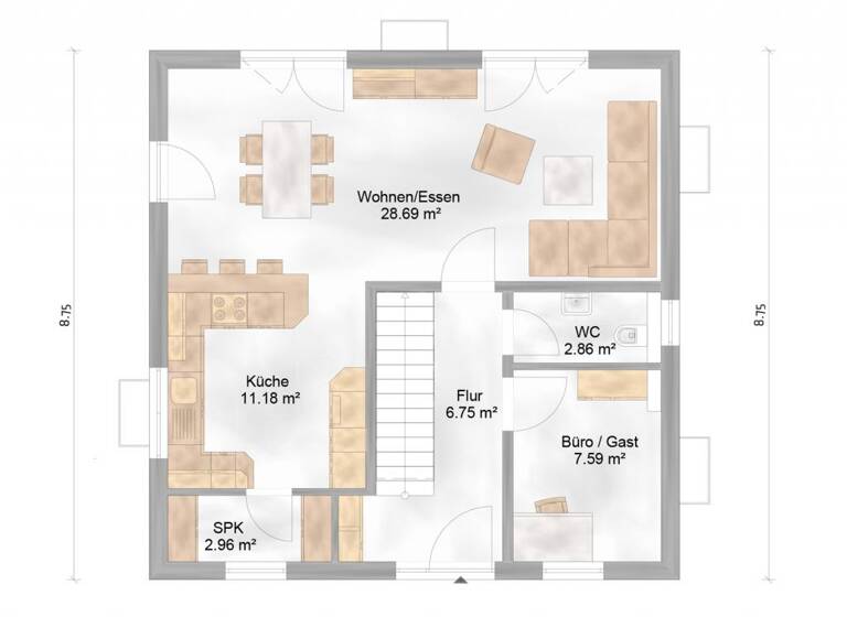 Haus zum Kauf provisionsfrei 299.000 € 5 Zimmer 124 m² 500 m² Grundstück Triftern 84371
