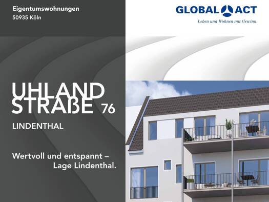 Wohnung zum Kauf provisionsfrei 799.000 € 4 Zimmer 123,1 m² 3. Geschoss Lindenthal Köln 50935