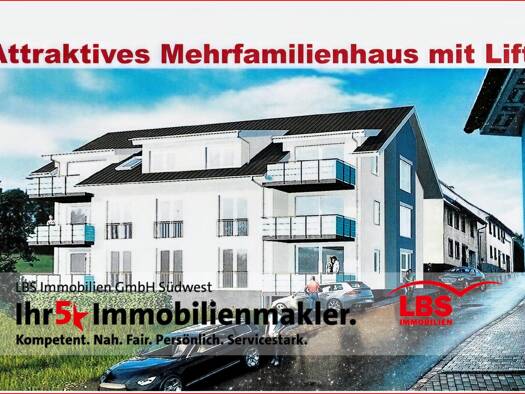 Wohnung zum Kauf - Erstbezug provisionsfrei 352.600 € 3 Zimmer 86 m² Bonndorf 79848