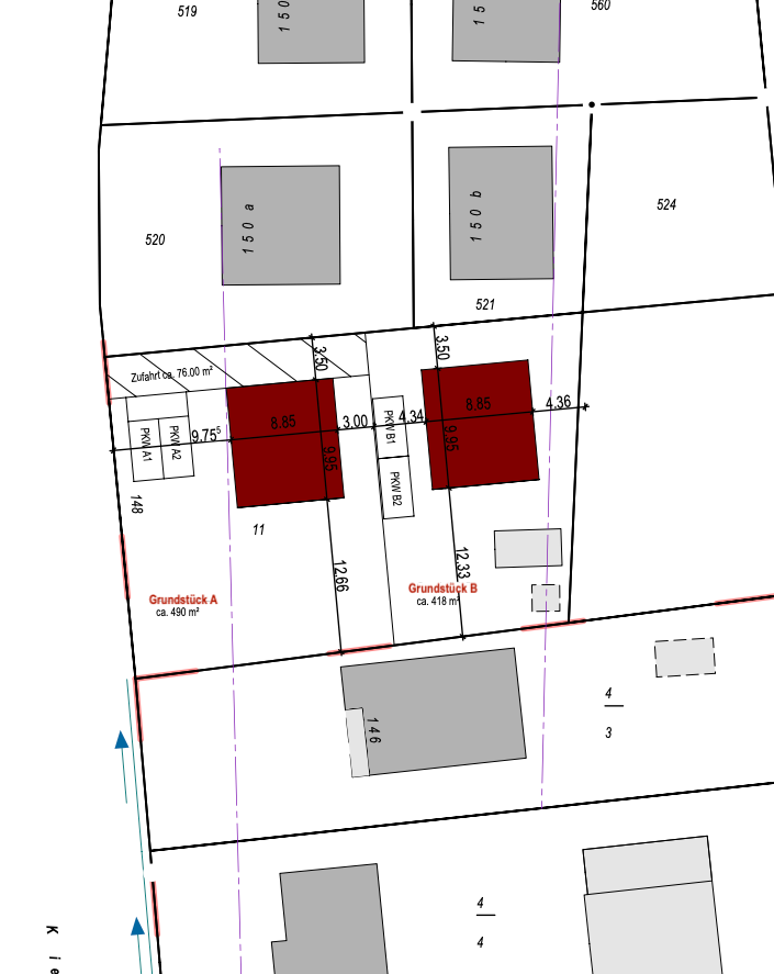 Grundstück zum Kauf 220.000 € 418 m²<br/>Grundstück Bönningstedt 25474