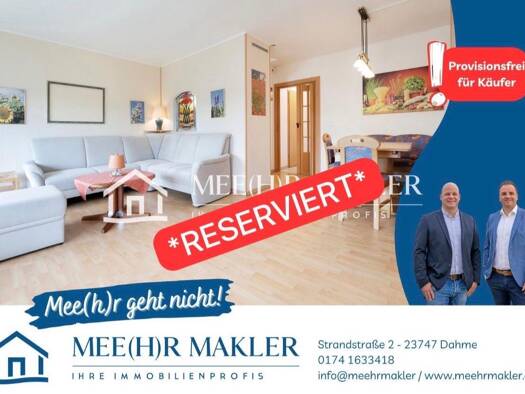 Wohnung zum Kauf provisionsfrei 159.000 € 2 Zimmer 43 m² 1. Geschoss Seestrasse 4 - WHG 3 Dahme 23747