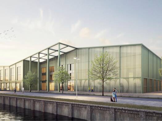 Produktionshalle zur Miete - Erstbezug provisionsfrei 12,80 € 1.015 m² Lagerfläche Dampfschiffsweg 18 Harburg Hamburg 21079