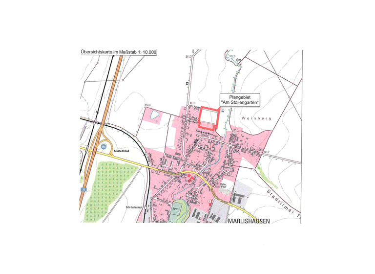 Grundstück zum Kauf 105.570 € 621 m² Grundstück Am Stollengarten Marlishausen Arnstadt 99310