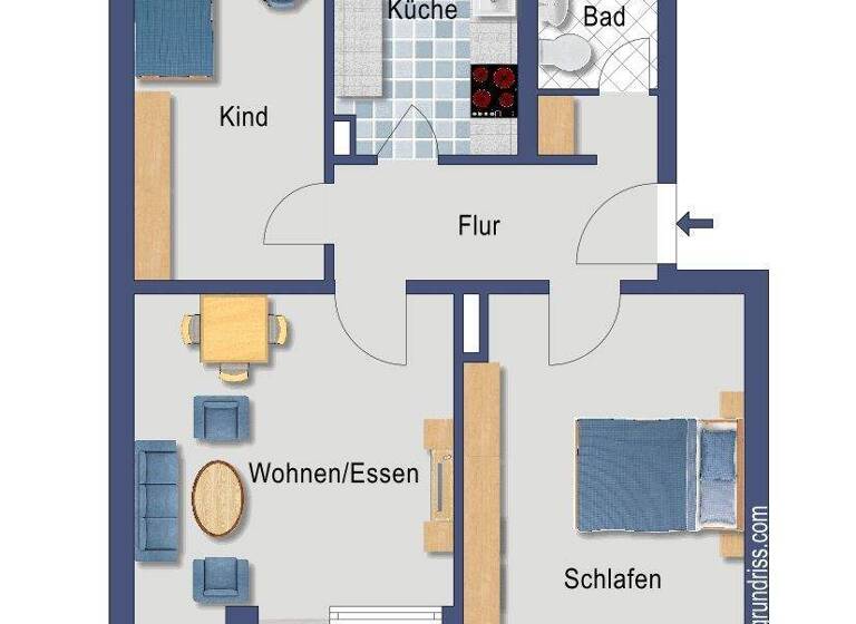 Wohnung zum Kauf provisionsfrei 155.000 € 3 Zimmer 58,1 m² 4. Geschoss Stöcken Hannover 30419