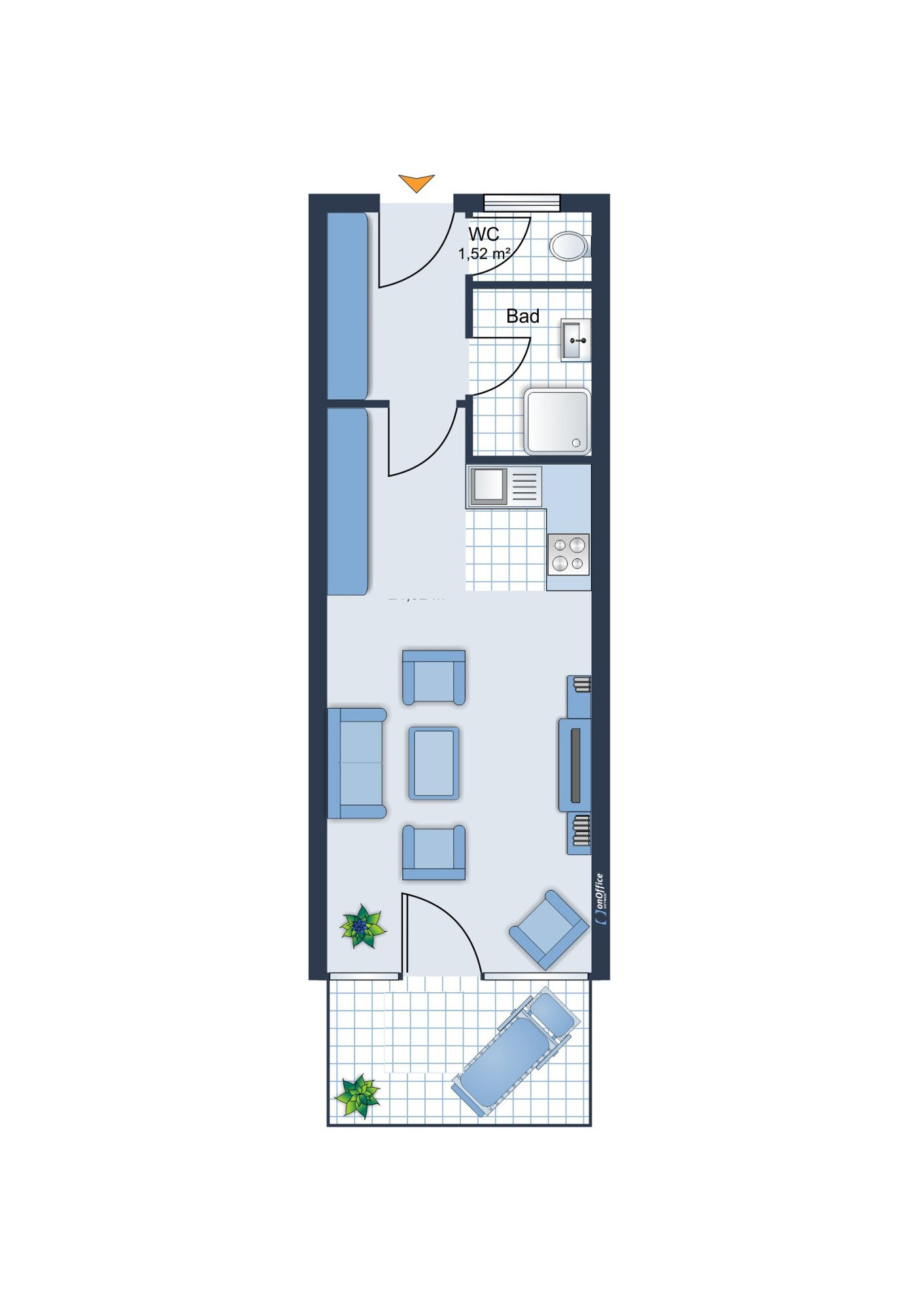 Wohnung zum Kauf 254.900 € 1 Zimmer 35 m²<br/>Wohnfläche 1.<br/>Geschoss Kühlungsborn 18225