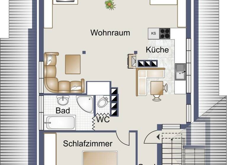 Wohnung zum Kauf 195.000 € 2 Zimmer 3. Geschoss Saalfelden am Steinernen Meer 5760