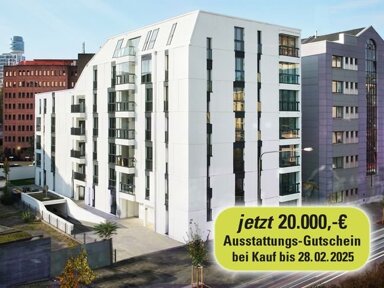 Loft zum Kauf provisionsfrei 1.338.800 € 4 Zimmer 144,2 m² 5. Geschoss Gerbermühlstraße 34 Sachsenhausen - Nord Frankfurt 60594