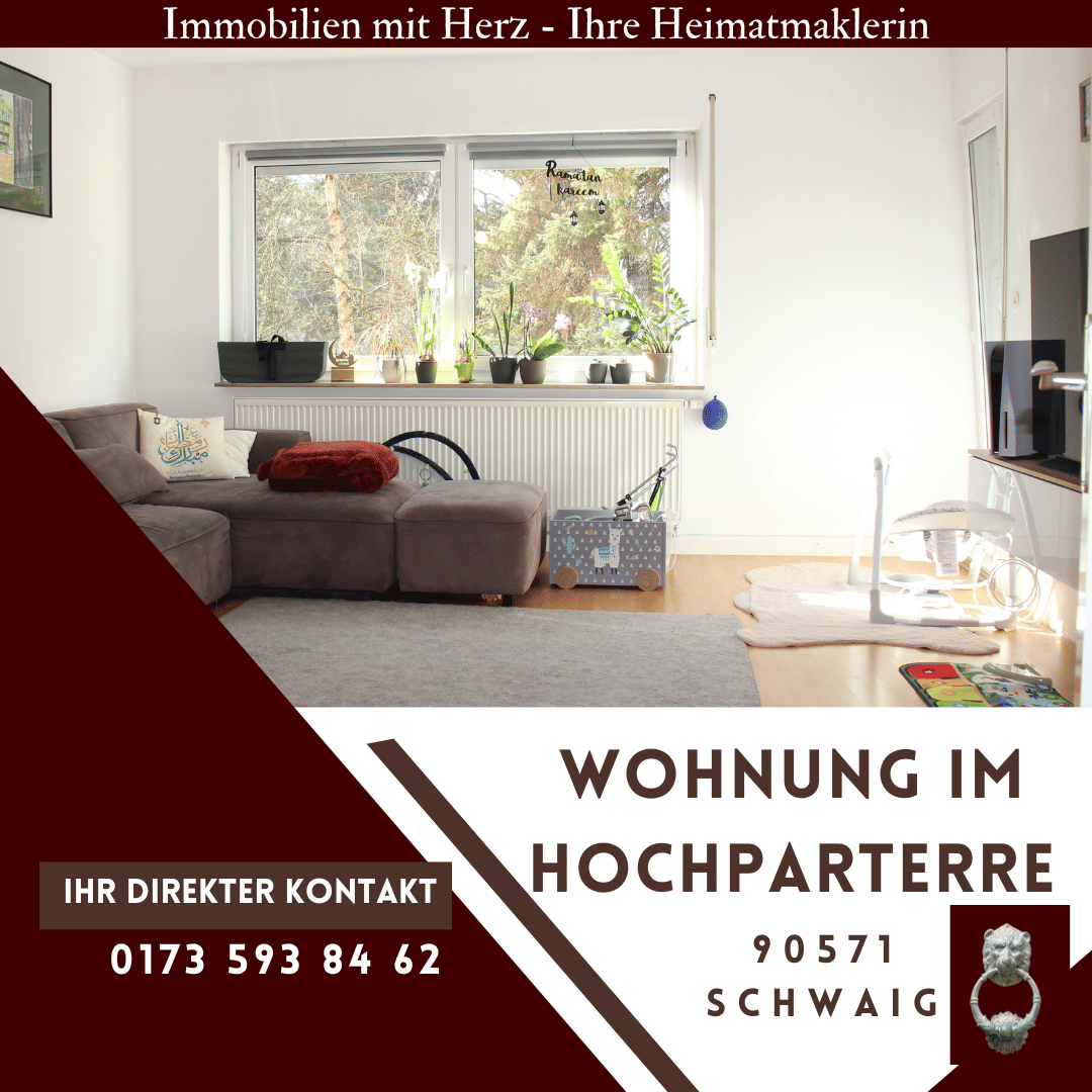 Eigentumswohnung mit Balkon und grünem Ausblick – Schwaig – Bild 1 von 9