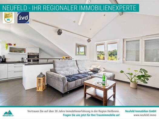 Wohnung zum Kauf 143.100 € 2 Zimmer 62 m² Herbolzheim Neudenau 74861