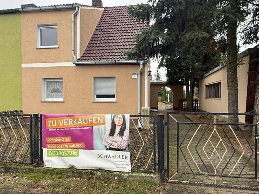 Doppelhaushälfte zum Kauf 265.000 € 4 Zimmer 100 m² 1.547 m² Grundstück Abtsdorf Lutherstadt Wittenberg / Abtsdorf 06888