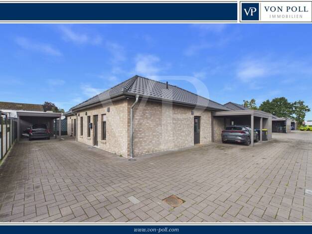 Doppelhaushälfte zur Miete 1.000 € 3 Zimmer 86 m² 338 m² Grundstück Mittegroßefehn Großefehn 26629