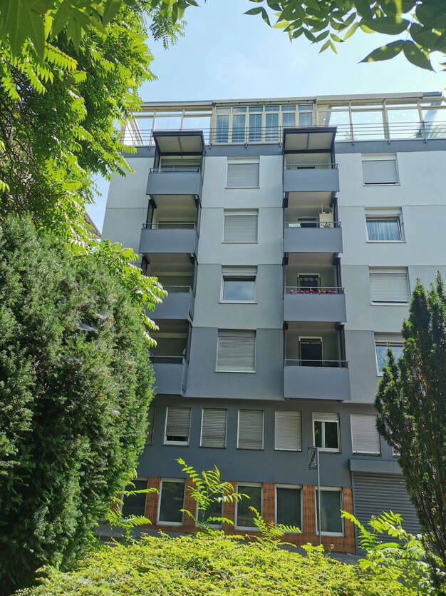 Wohnung zur Miete 629 € 2 Zimmer 58,8 m² 2. Geschoss frei ab 16.06.2025 Zerrennerstr. 48 Weststadt - Stadtviertel 032 Pforzheim 75175