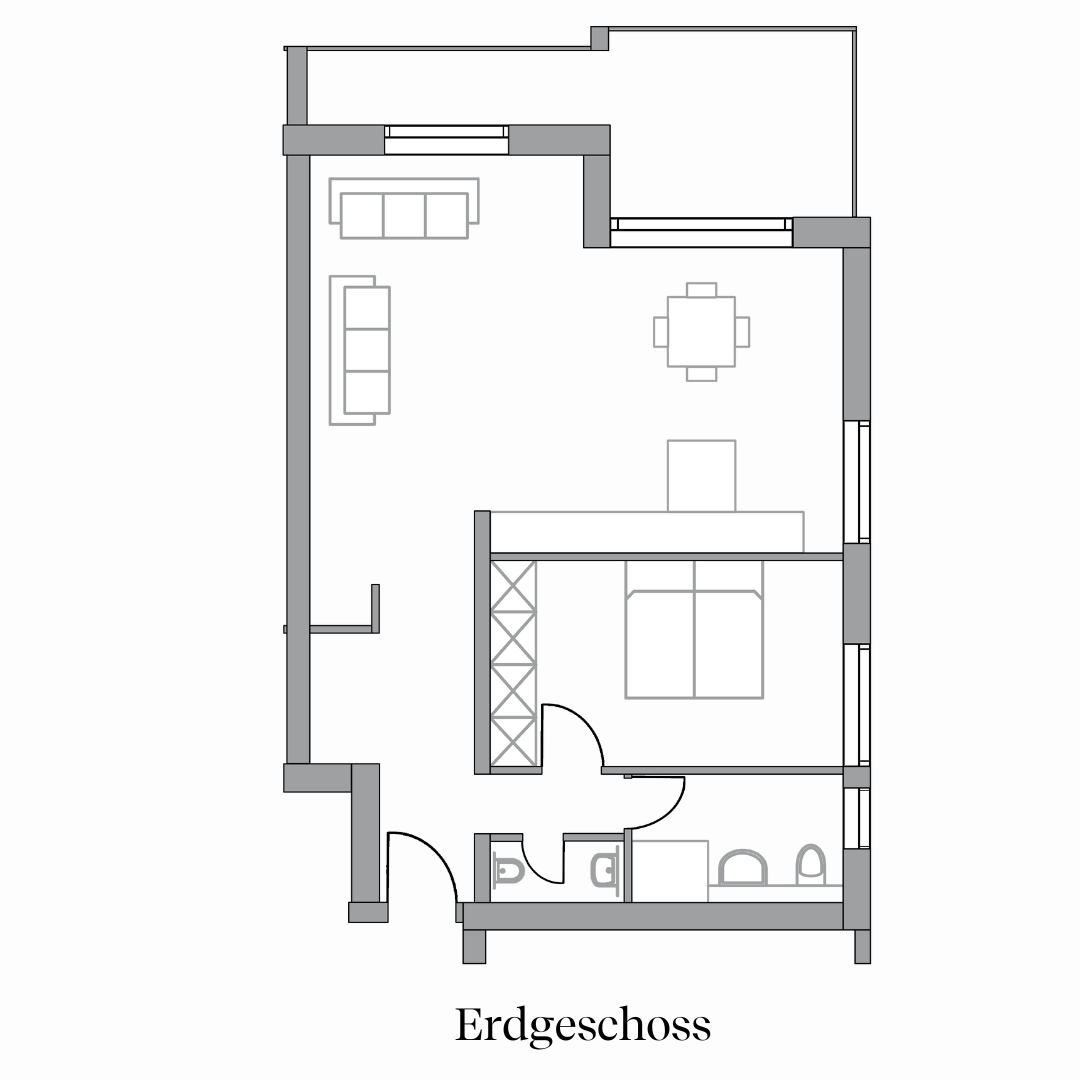 Penthouse zum Kauf provisionsfrei 2 Zimmer 83 m²<br/>Wohnfläche Mathilden Straße 10 Irenenstraße Wiesbaden 65189