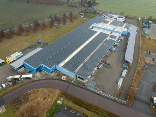 Produktionshalle zur Miete provisionsfrei 8.200 m² Lagerfläche teilbar ab 4.000 m² Wendischbora Nossen 01683