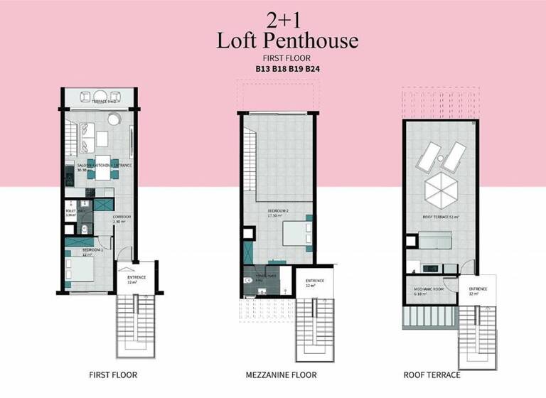 Wohnung zum Kauf provisionsfrei 481.800 € 2 Zimmer 88 m² EG Karaagac 99410