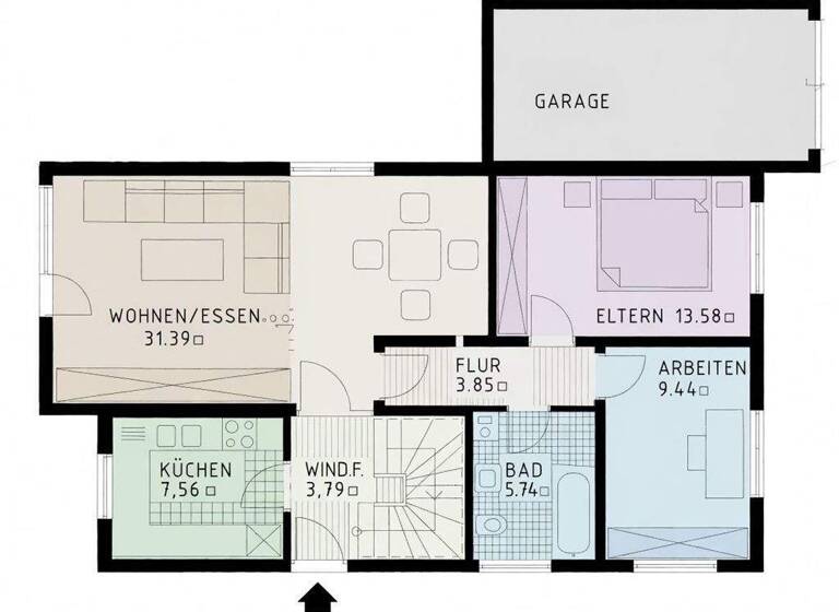 Einfamilienhaus zum Kauf 495.000 € 6 Zimmer 118 m² 733 m² Grundstück Kapellenhof 1 Freinsheim 67251