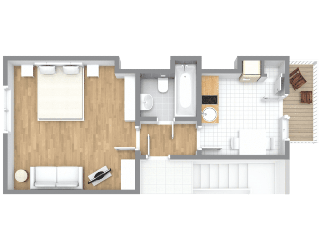 Wohnung zur Miete Wohnen auf Zeit 2.289 € 1 Zimmer 33 m²<br/>Wohnfläche 31.03.2025<br/>Verfügbarkeit Leostraße Ehrenfeld Köln 50823