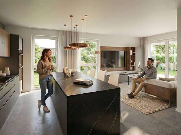 Wohnung zum Kauf - Neubau provisionsfrei 239.000 € 2 Zimmer 53,2 m² EG Queller Straße 20 Steinhagen 33803