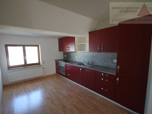 Wohnung zur Miete 540 € 3 Zimmer 90 m² Dachgeschoss frei ab 01.10.2025 Wolkensteiner Str. 7 Annaberg Annaberg-Buchholz 09456