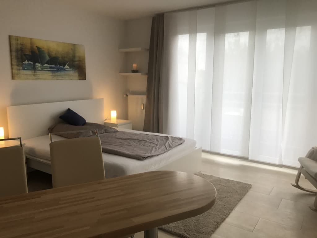 Wohnung zur Miete Wohnen auf Zeit 1.295 € 1 Zimmer 34 m²<br/>Wohnfläche 01.05.2025<br/>Verfügbarkeit Kapellstraße Pempelfort Düsseldorf 40479