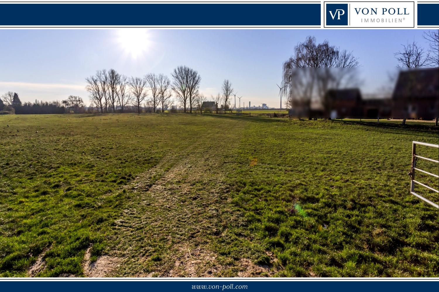 Land-/Forstwirtschaft zum Kauf 85.000 € 9.700 m²<br/>Grundstück Bislich Wesel 46487