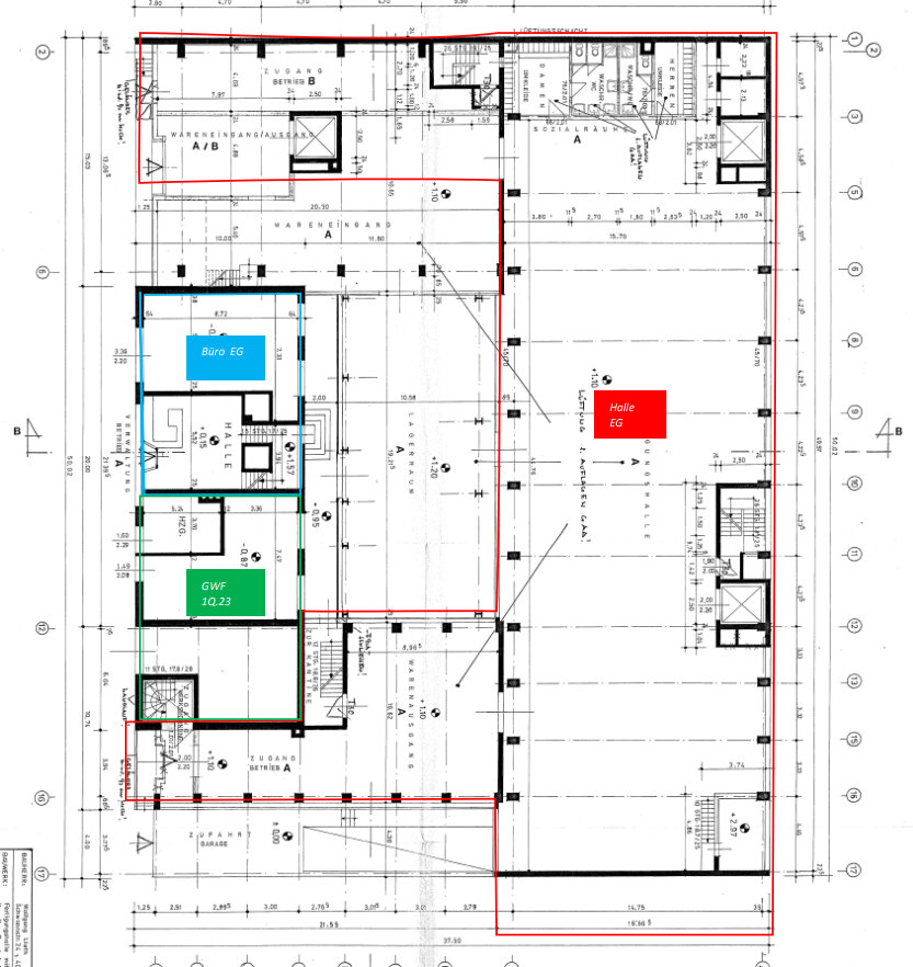 Bürofläche zur Miete 400 m²<br/>Bürofläche Heerdterbuschstraße 9 Barbaraviertel Neuss 41460