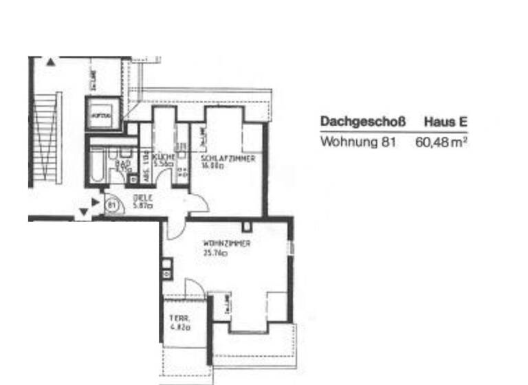 Penthouse zum Kauf 398.000 € 2 Zimmer 60,5 m² 4. Geschoss Unterhaching 82008