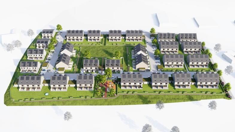 Reihenendhaus zum Kauf - Neubau provisionsfrei 389.990 € 5 Zimmer 145 m² 316,2 m² Grundstück frei ab 01.04.2026 Von-Stephan-Straße 54 Stadtkern Jülich 52428
