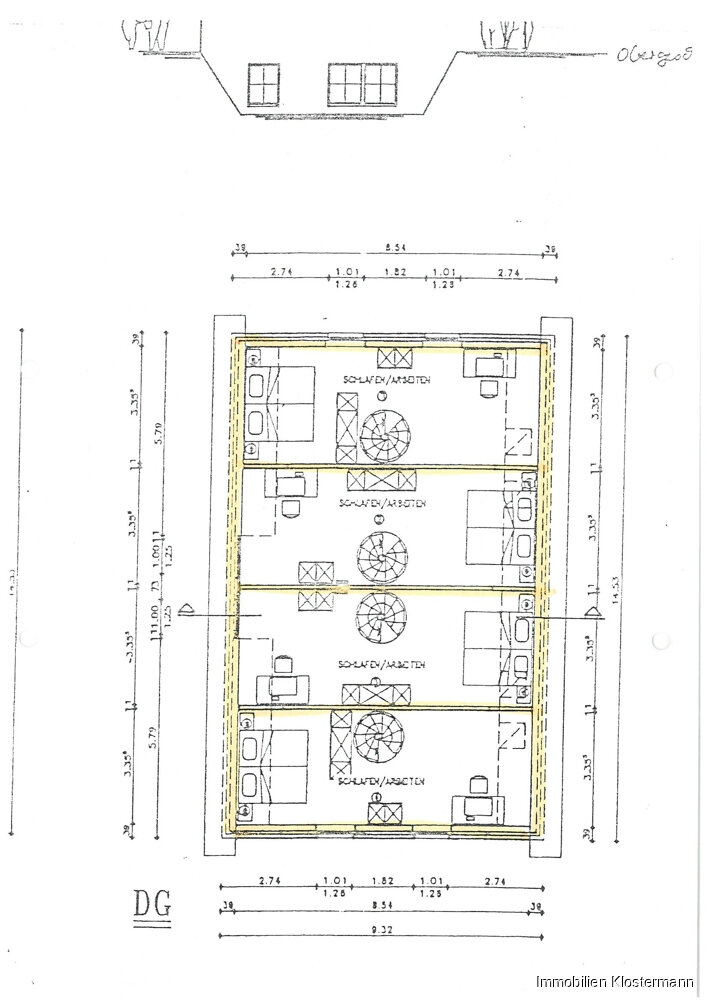 Mehrfamilienhaus zum Kauf als Kapitalanlage geeignet 600.000 € 9 Zimmer 263,5 m²<br/>Wohnfläche 520 m²<br/>Grundstück Haste 71 Osnabrück 49090