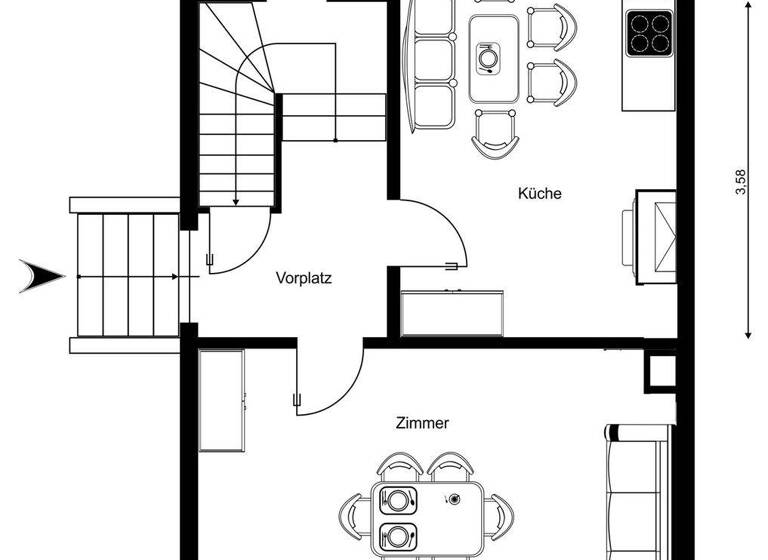 Doppelhaushälfte zum Kauf 358.000 € 5 Zimmer 100 m² 195 m² Grundstück Weil am Rhein 79576